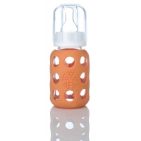 Biberon en verre Weego 120 ml - orange